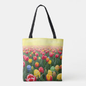 Lebhaftes Osterfeld Tasche (Rückseite)