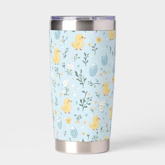 Lebhaftes Ostermuster 20oz Thermal Tumbler Thermobecher (Vorderseite)