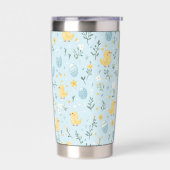 Lebhaftes Ostermuster 20oz Thermal Tumbler Thermobecher (Links)