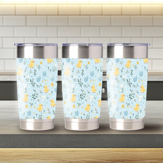 Lebhaftes Ostermuster 20oz Thermal Tumbler Thermobecher