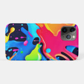 Lebhaftes Paint-Party-Design Case-Mate iPhone Hülle (Rückseite (Horizontal))