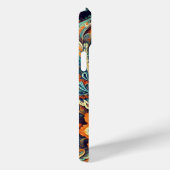 Lebhaftes Paisley Delight Case-Mate iPhone Hülle (Rückseite / Rechts)