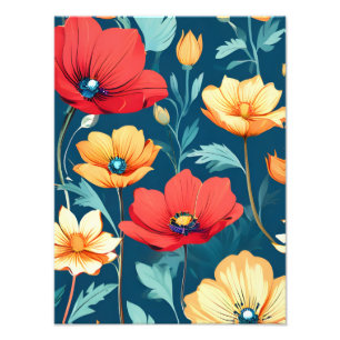 Lebhaftes Paradies Fotodruck