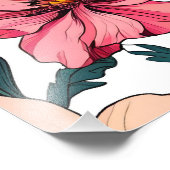 Lebhaftes Paradies Fotodruck (Ecke)