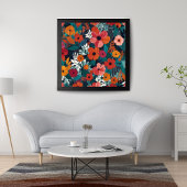 Lebhaftes Paradies Fotodruck