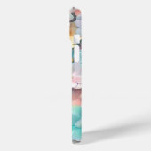 Lebhaftes Pastel Blume Bloom Muster Telefonbeispie Case-Mate iPhone Hülle (Rückseite / Links)