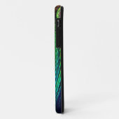 Lebhaftes Peacock Feather Case-Mate iPhone Hülle (Hinten/Links)