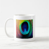 Lebhaftes Peacock Feather Kaffeetasse (Links)