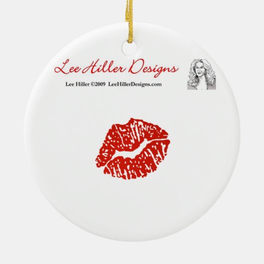 Lebhaftes Peacock Feather Keramikornament (Hinten)