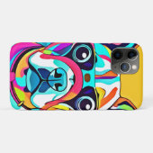 Lebhaftes Pet Glasses Design Case-Mate iPhone Hülle (Rückseite (Horizontal))