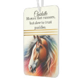 Lebhaftes Pferd Autolufterfrischer (Links)