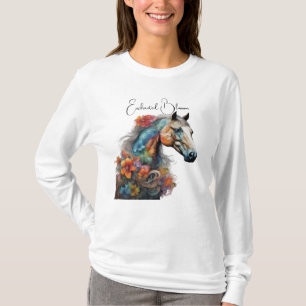 Lebhaftes Pferd der Fantasie T-Shirt