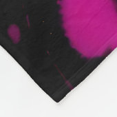 Lebhaftes Portrait mit farbenfroher Kopfbedeckung Fleecedecke (Ecke)