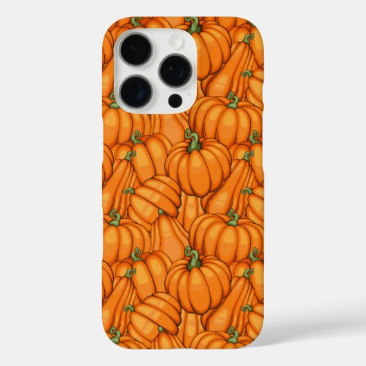 Lebhaftes Pumpkin-Pattern Case-Mate iPhone Hülle (Rückseite)