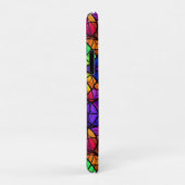 Lebhaftes Rainbow-Muster aus Glas Case-Mate iPhone Hülle (Hinten/Rechts)