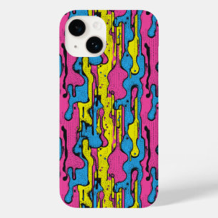 "Lebhaftes Retro Pop Art Tropfen Muster Case-Mate iPhone 14 Hülle