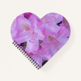 Lebhaftes rosa BlumenNotebook Notizblock