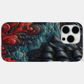 Lebhaftes Schiff in wirbelnden Wellen Case-Mate iPhone Hülle (Rückseite (Horizontal))