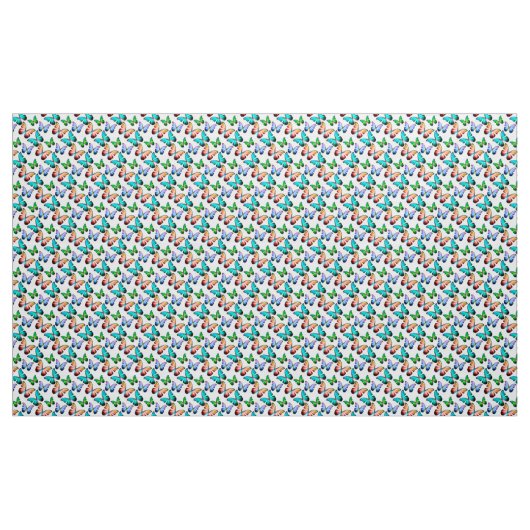 Lebhaftes Schmetterlingsmuster Stoff (Yard (91,4 cm))