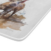 Lebhaftes Schwein, Brauch Schneidebrett (Ecke)