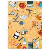 Lebhaftes Science Design perfekt für Klasse und St Klemmbrett (Rückseite)