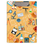 Lebhaftes Science Design perfekt für Klasse und St Klemmbrett (Vorderseite)