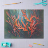 Lebhaftes Seaweed-Design Seidenpapier (Basteln)