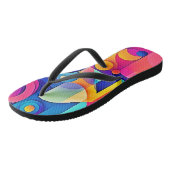 Lebhaftes Shape Play Badesandalen (Schrägansicht)