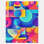Lebhaftes Shape Play Fleecedecke (Vorderseite)