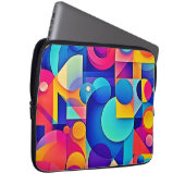 Lebhaftes Shape Play Laptopschutzhülle (Vorne Rechts)