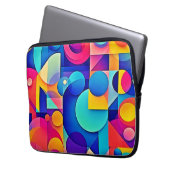 Lebhaftes Shape Play Laptopschutzhülle (Vorderseite Links)