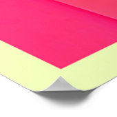 Lebhaftes Shape Play Poster (Ecke)