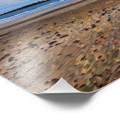 Lebhaftes Skyscape über dem Strand von Serene Fotodruck (Ecke)