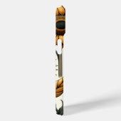 Lebhaftes Sonnenblumenmuster Case-Mate iPhone Hülle (Rückseite / Rechts)