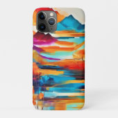 Lebhaftes Sonnenuntergangsbild Case-Mate iPhone Hülle (Rückseite)