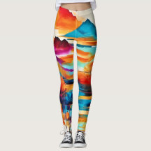 Lebhaftes Sonnenuntergangsbild