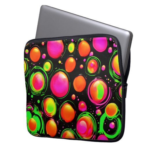 Lebhaftes Sphere Ballet Laptopschutzhülle (Vorderseite Links)