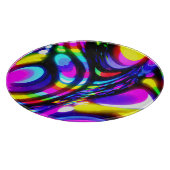 Lebhaftes Spiral Fantasy Pattern Schneidebrett (Ecke)