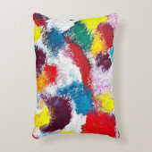 Lebhaftes Splash Throw Kissen (Vorderseite(Vertikal))