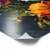 Lebhaftes Stillleben Fotodruck (Ecke)