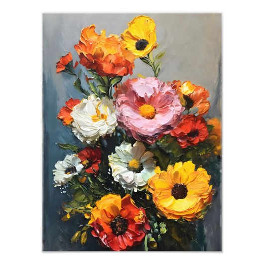 Lebhaftes Stillleben Fotodruck (Vorne)