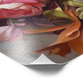 Lebhaftes Stillleben Fotodruck (Ecke)