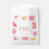 Lebhaftes Summer Baby in blühender Wildblume Geschenktütchen (Vorderseite)