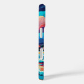Lebhaftes Sunset Beach Waves künstlerisches Design Case-Mate iPhone Hülle (Rückseite / Rechts)