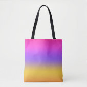 Lebhaftes Sunset Ombre Gradient Design Tasche (Vorderseite)