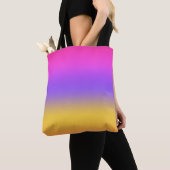 Lebhaftes Sunset Ombre Gradient Design Tasche (Von Nahem)
