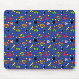 Lebhaftes Superhero-Design Mousepad