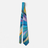 Lebhaftes Swirling Krawatte (Rückseite)