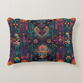 Lebhaftes Tapestry Mandala Accent Pillow Dekokissen