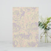 Lebhaftes Tarnmuster der Blume Briefpapier (Stehend Vorderseite)